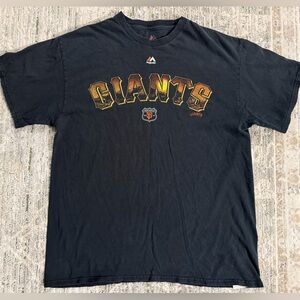 2016 Majestic Giants training shirt